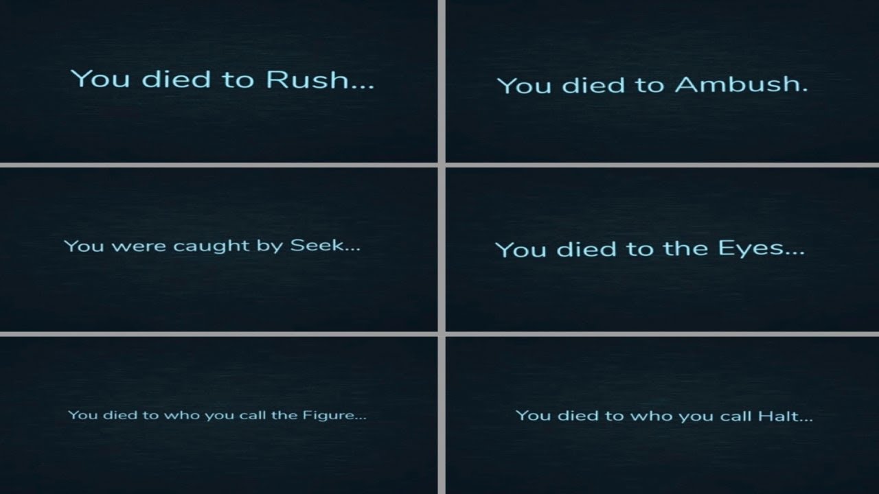 DOORS, if the GUIDING LIGHT had a voice actor (All Death Messages) 