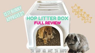 To HOP or not to HOP? HOP Litter Box Full Review by Bella & Blondie Bunny Rabbits 911 views 1 month ago 4 minutes, 14 seconds