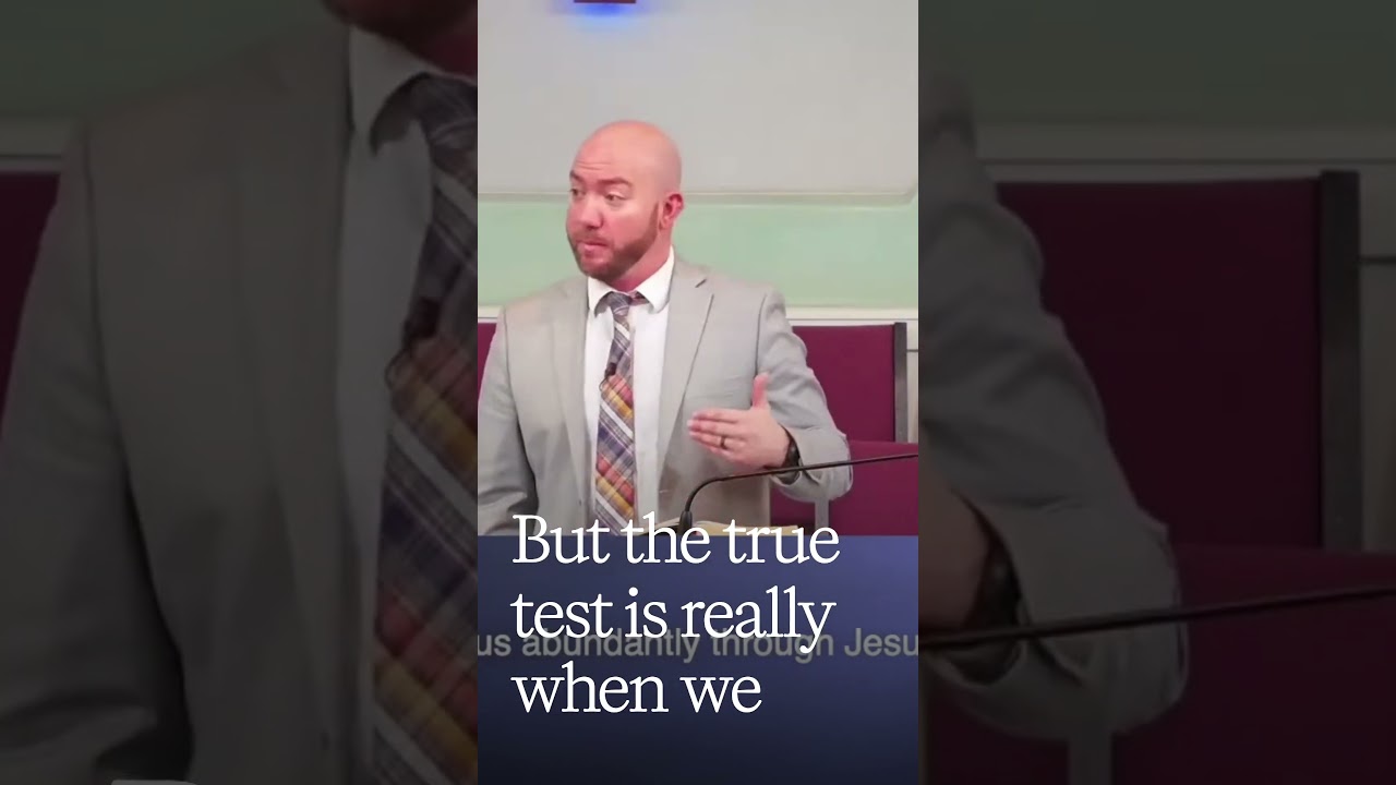 Easy to say you believe—harder to show it #gospel #faith #streetpreaching