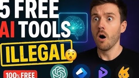 Top 5 Free AI Tools That Feel ILLEGAL to Use (2025 Edition) 😳