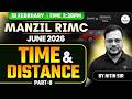RIMC Exam Maths Class Time &amp; Distance Part-8 for RIMC Exam 2026 | Manzil Batch | Maths by Nitin Sir