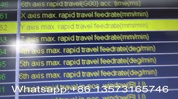 ATC CNC Router with Taiwan Syntec Control system, how to change the Y axis travelling speed