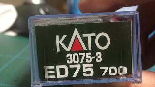 KATO3075-3 ED75形700番台　開封