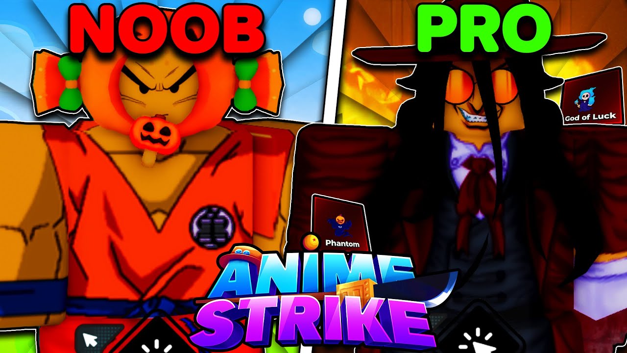 Going Noob To Pro In The *NEW* Halloween Update 11 In Anime Strike ...