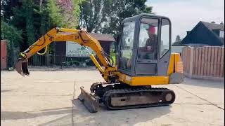 JCB 803 TRACKED EXCAVATOR C/W RUBBER TRACKS & BUCKET FOR SALE