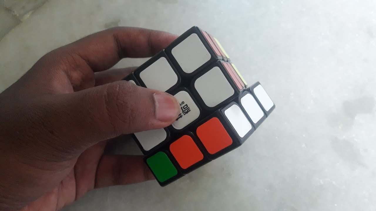 My 3×3 rubix cube solving (One handed) [Year:2020] - YouTube