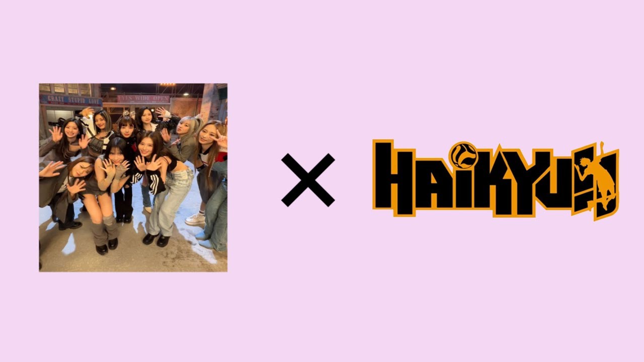 [Can't stop me] - HQ charas as TWICE !! Haikyuu texts