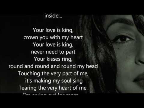 Sade - Your Love Is King - Hq Scroll Lyrics 22