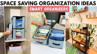 7 SMART SPACE SAVING ORGANIZATION IDEAS  | HOME &amp; KITCHEN ORGANIZATION 