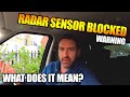 RADAR SENSOR BLOCKED **Range Rover Sport** Warning Light on in Dash - L320 2005-2013 – WHAT IS IT?