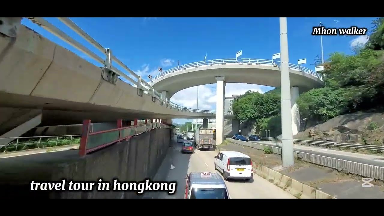 ❣️Hongkong travel tour by double deck bus 🚌 4k |2025