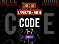 NEET Form Code 01–07 Explained in 90 Sec | Don’t Fill Wrong Code ❌ #shorts