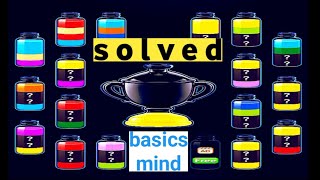continuously practicing solving the water sort master increases mental strength and intelligence.