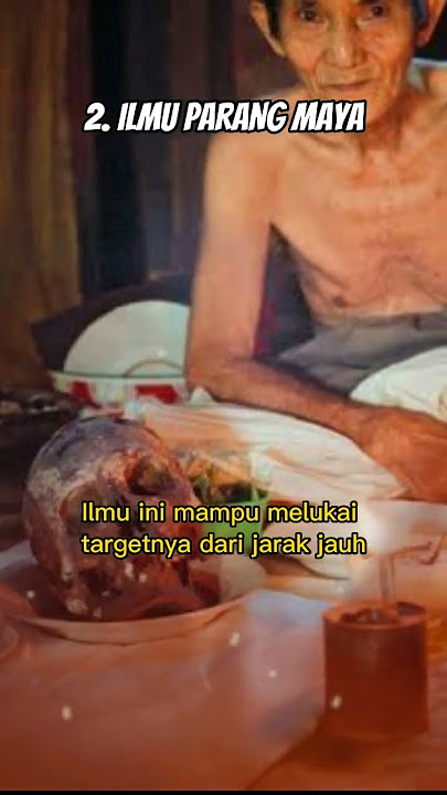 NGERI! 3 Ilmu Santet Suku Dayak ini membuatnya ditakuti lawan #shorts