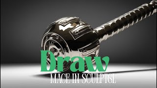 How to Sculpt a Mace in SculptGL | 3D Design Tutorial | SculptGL | EduTech2001