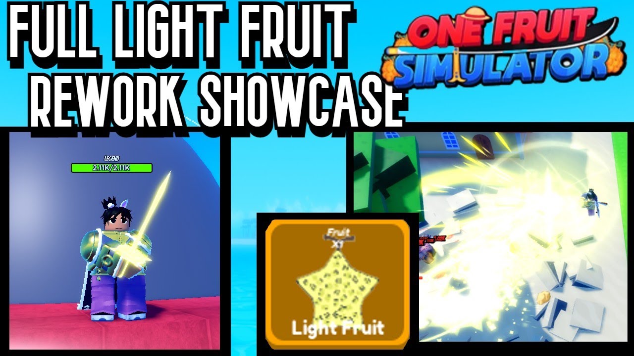 Blox Fruits] Reworked Light v2 Showcase 
