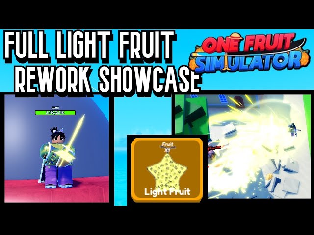 Blox Fruits] Reworked Light v2 Showcase 