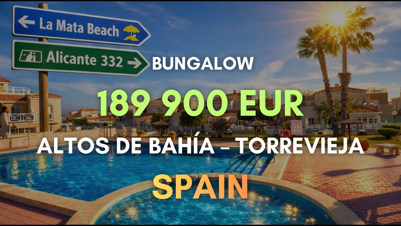 Bungalow / Apartment with Garden in Altos De Bahía, Torrevieja | 2 beds | €189,900 | Alicante, Spain