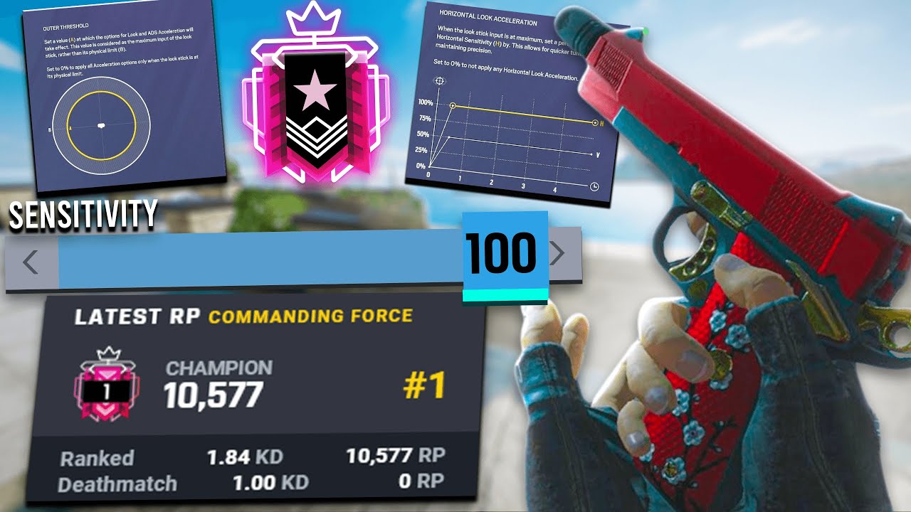 Fast Sens For R6 I Used The #1 Console Champion's FAST Sensitivity - RAINBOW SIX SIEGE ...