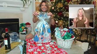 Kringle Express 56-Piece Drawstring Gift Bag Set on QVC