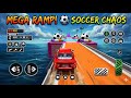 Impossible Mega Ramp Car Stunts Challenge | Soccer Chaos Gameplay 🎮🔥