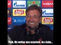 Jurgen Klopp I Remember Your Voice OH YEAH