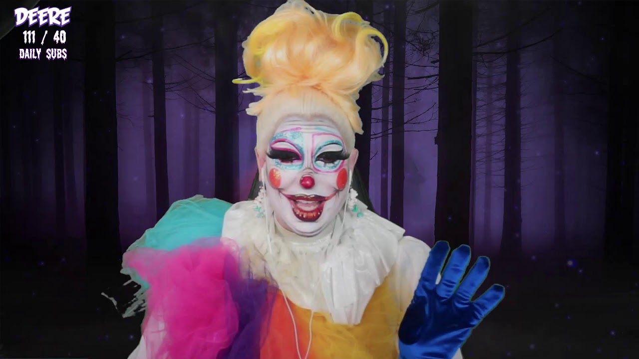 LIVE Drag & Horror Games | International Clown week with DEERE