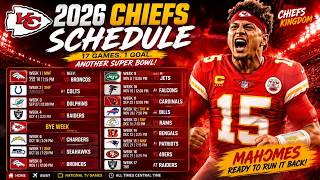 2026-27 Kansas City Chiefs Schedule | Full Games List & Matchups