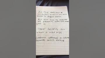 Cyber Security video (mock congress)