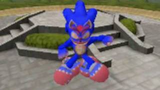 Sonic The Hedgehog in the computer game Spore