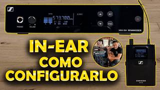 Como configurar monitores personales ( In-Ear ) XSW IEM Sennheiser