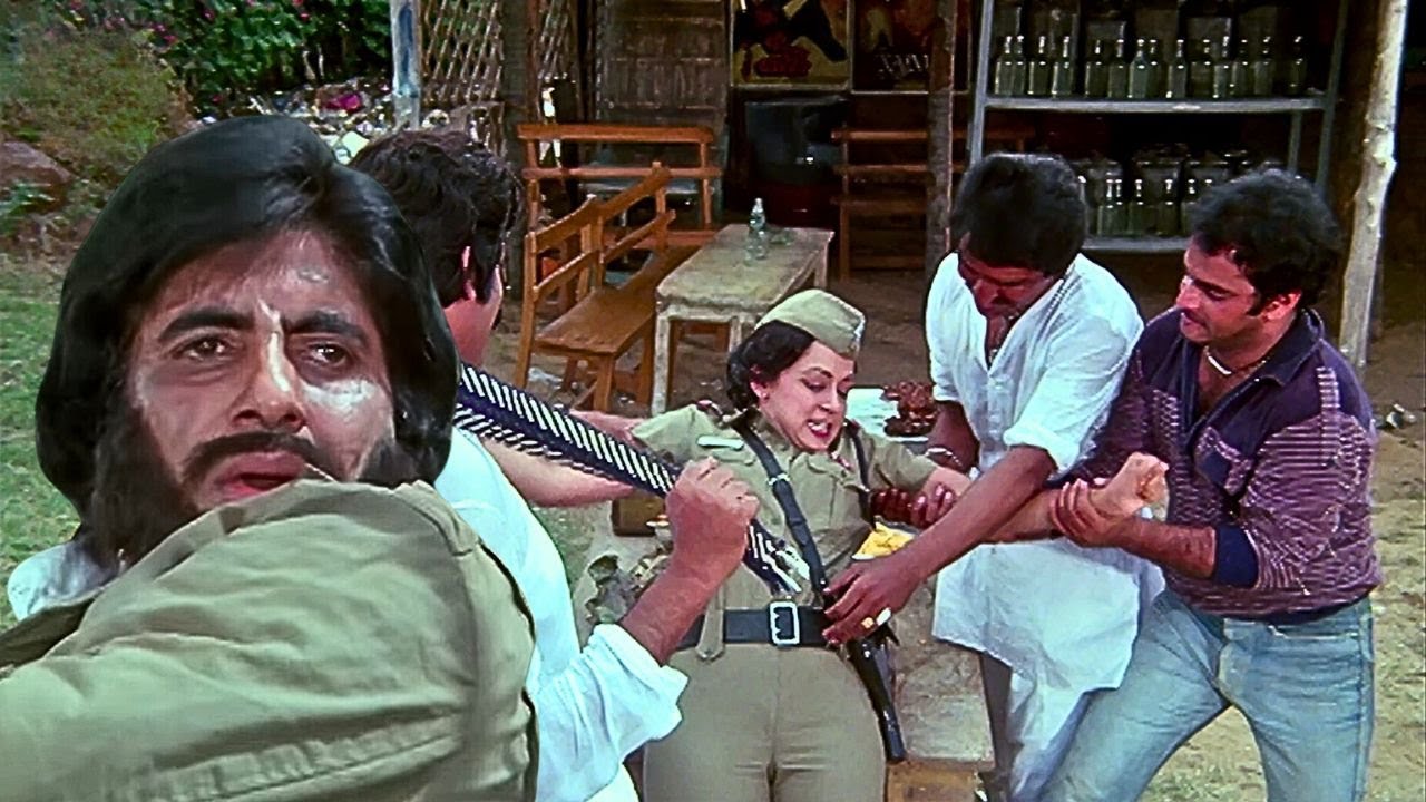 क्या हेमा मालिनी को बचा पाएंगे अमित जी |#premchopra, #Reenaroy | Andha Kanoon Movie