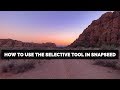 How To Use The Selective Tool In Snapseed From Google