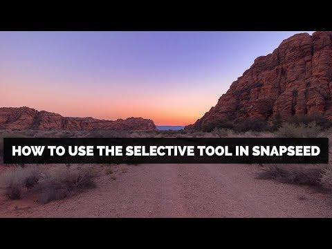 Thumbnail for How To Use The Selective Tool In Snapseed From Google