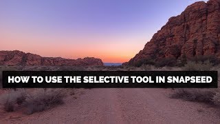 How To Use The Selective Tool In Snapseed From Google screenshot 4