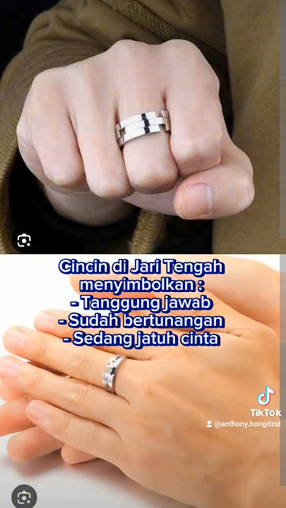 Arti memakai cincin di setiap jari #articincin #simbolcincin #cincin
