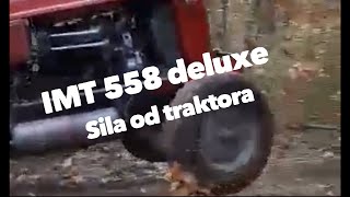 IMT 558 sila od traktora - vuce drva i na dva tocka