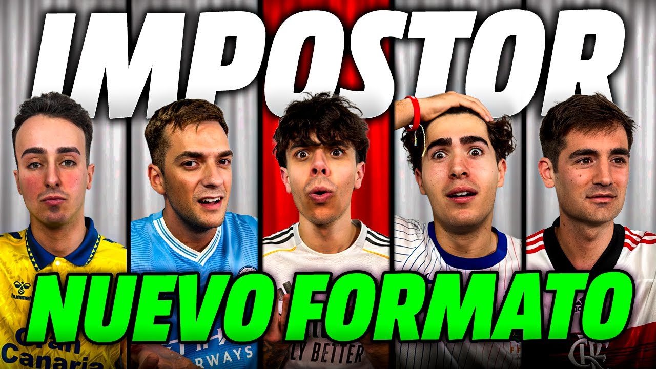 ADIVINA el IMPOSTOR EDICIÓN FÚTBOL *NUEVA VERSIÓN*