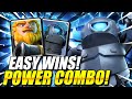 THIS DECK IS TOO EASY!! NEW ROYAL GIANT + MINI PEKKA DECK DESTROYS! Clash Royale Royal Giant Deck