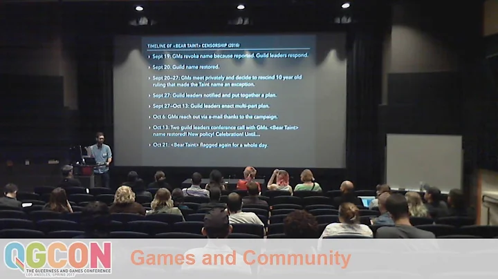 Panel: Games and Community - Evan Conway, Kate Ringland, Amanda Cullen | QGCon 2017