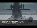 The Black Whale JMSDF Submarine Taigei (SS-513)Gets Underway from Yokosuka | 降雨の中に海将旗靡く 潜水艦「たいげい」出港