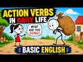 10 Action Verbs in Daily Life Part #02