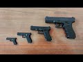 Glock 17 shell ejection toy gun in every size 2024  realistic glock pistol collection