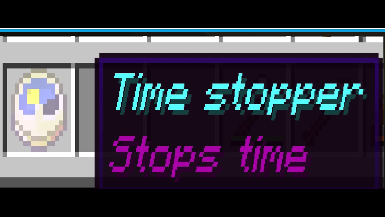 Minecraft But You Can Stop Time YouTube