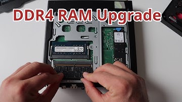 DDR4 RAM Upgrade on Lenovo ThinkCenter M75q Gen 2 Mini Desktop PC