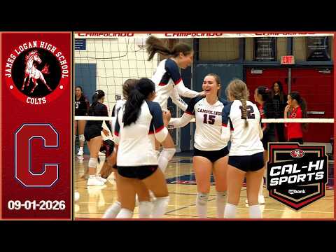 James Logan at Campolindo Girls Volleyball | FULL GAME (09/01/2026)