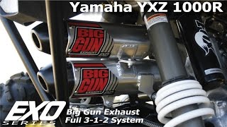 EXO Stainless Full 3-1-2 System - Yamaha YXZ 1000R / SS (16-24