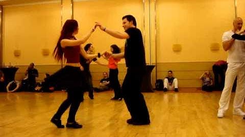 Milo & Linda - Zouk demo - 4th Amsterdam Salsa and Zouk festival 2011
