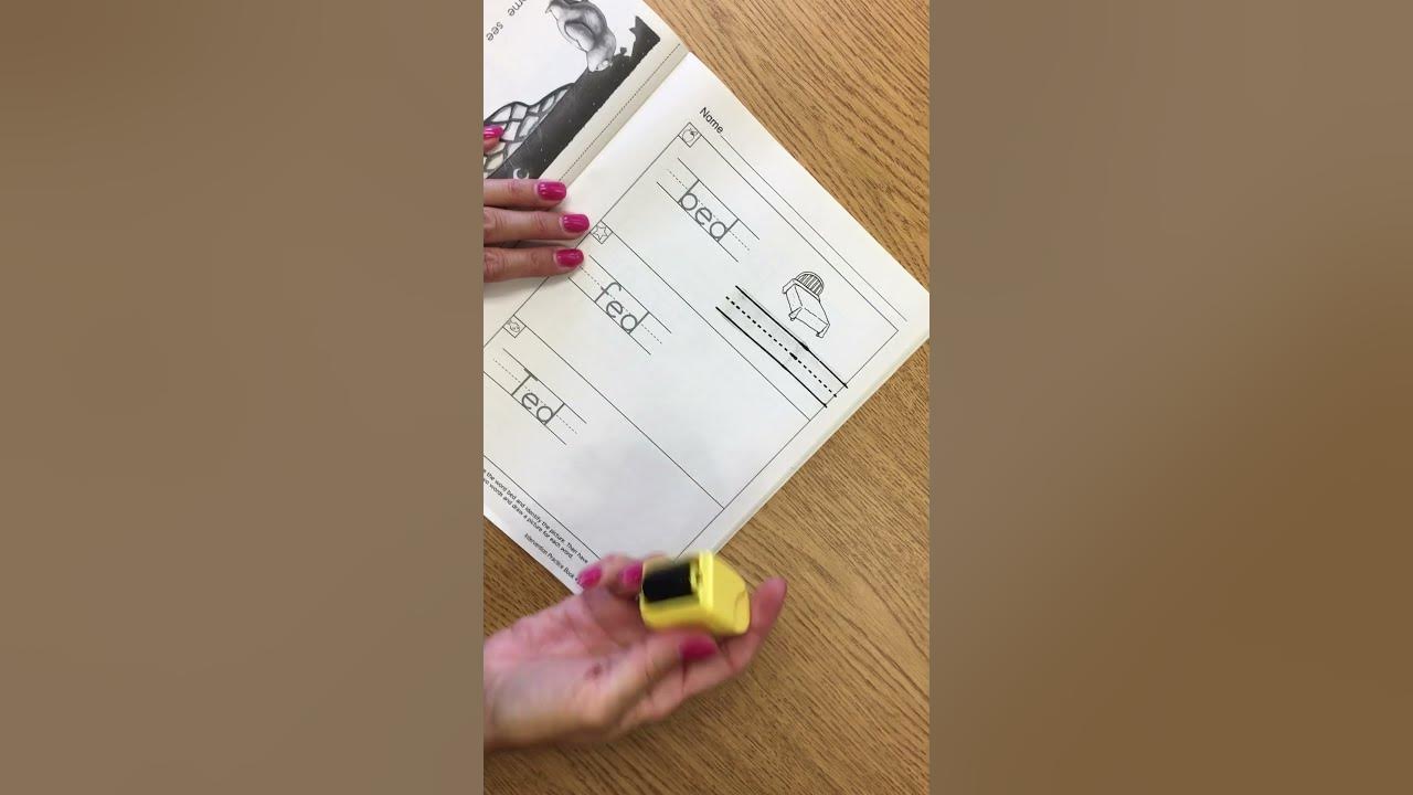 OMG! Messy Handwriting? Three Size Lines for Handwriting Stamp Got You Covered!