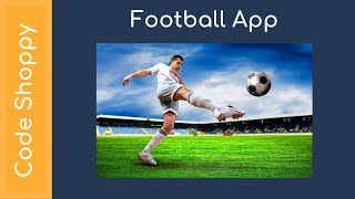 Football Sports Associations Management - Android - PHP - Applications screenshot 1